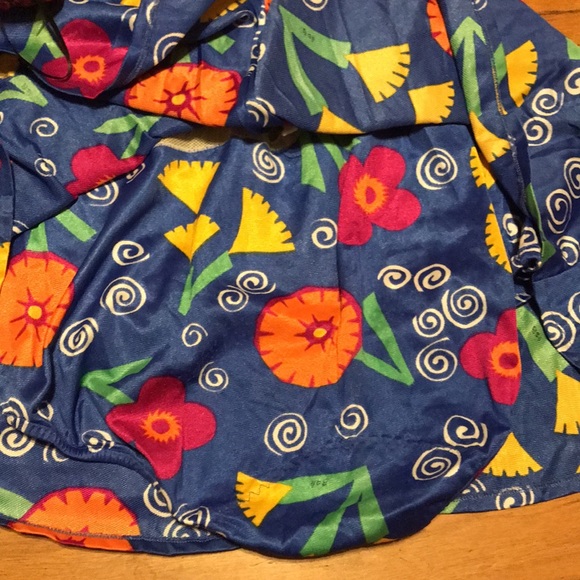 Vintage 1970s Skirted Swimsuit L - Picture 8 of 9
